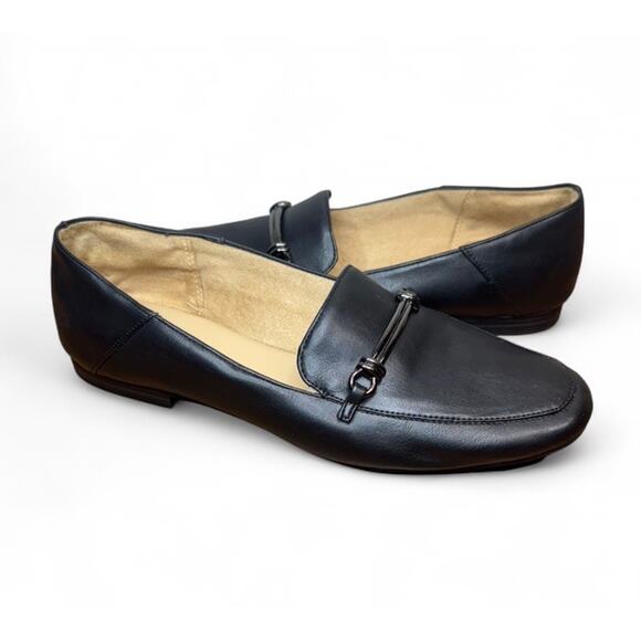 Naturalizer Ballet Flat Black Slip On Loafer Non Slip Kari Womens Sz 10 - Picture 1 of 7